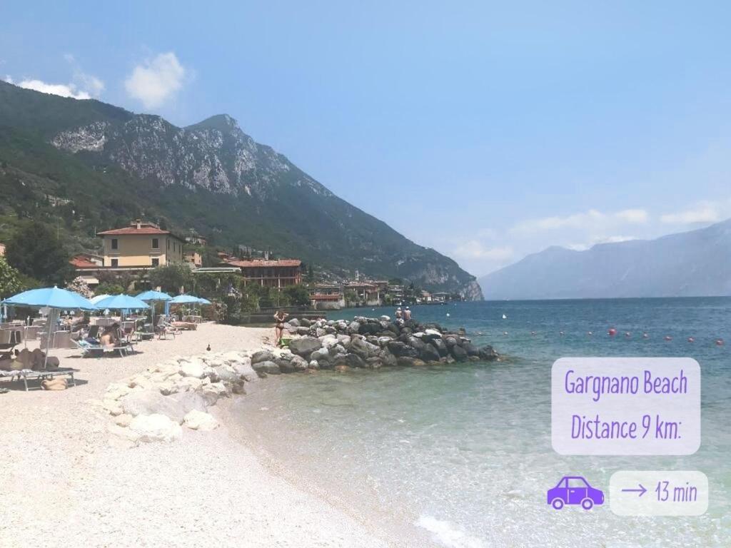 Panorama Lake View, Pool & Garden, 2 Bathrooms, Kingsize & Single-Beds, Fast Internet Toscolano Maderno Exterior photo